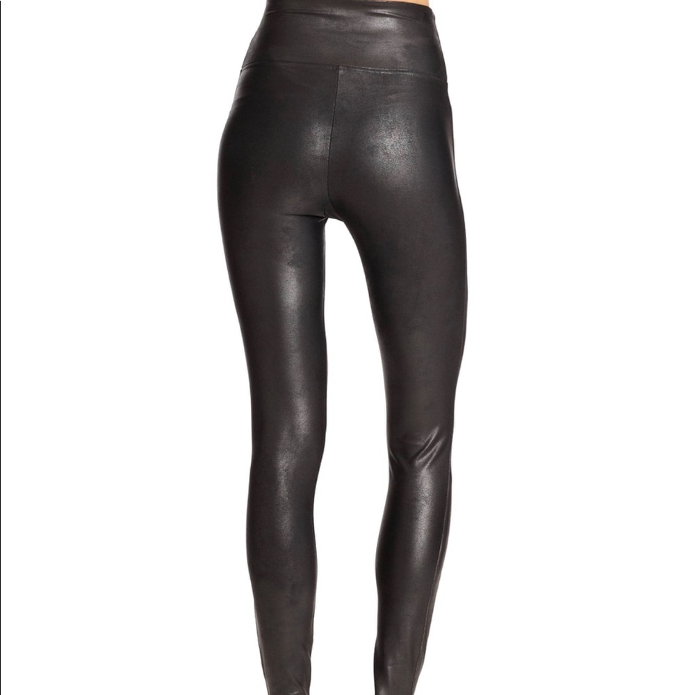 SPANX Faux Leather Leggings